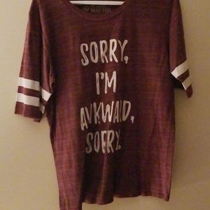 I'm sorry I'm awkward black matters